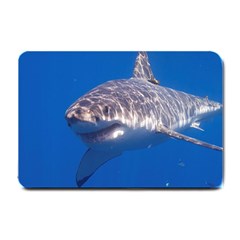 Great White Shark 5 Small Doormat  by trendistuff