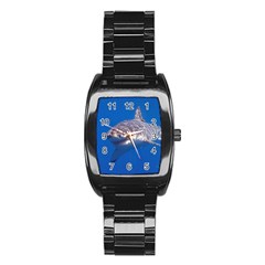 Great White Shark 5 Stainless Steel Barrel Watch