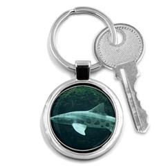 Leopard Shark Key Chains (round)  by trendistuff