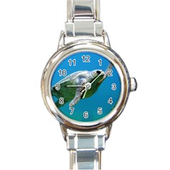 Sea Turtle 2 Round Italian Charm Watch by trendistuff