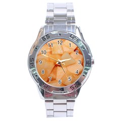 Cantaloupe Stainless Steel Analogue Watch