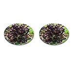 ELDERBERRIES Cufflinks (Oval) Front(Pair)