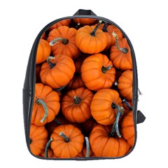 Pumpkins 2 School Bag (large) by trendistuff