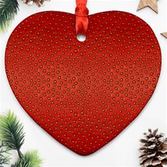 Strawberries 2 Ornament (heart) by trendistuff