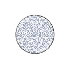 Radial Mandala Ornate Pattern Hat Clip Ball Marker (10 Pack) by dflcprints