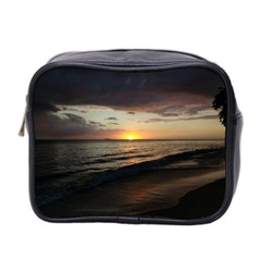 Sunset On Rincon Puerto Rico Mini Toiletries Bag 2-side