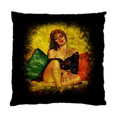 Pin Up Girl  Standard Cushion Case (one Side) by Valentinaart