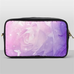 Beautiful Rose, Soft Violet Colors Toiletries Bags by FantasyWorld7