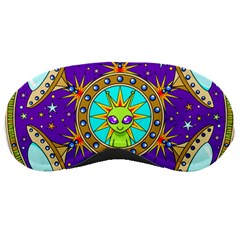Alien Mandala Sleeping Masks by Sapixe