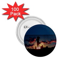 Art Sunset Anime Afternoon 1 75  Buttons (100 Pack)  by Sapixe