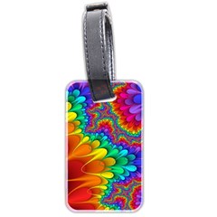 Colorful Trippy Luggage Tags (two Sides)