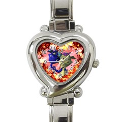 Ove Hearts Cute Valentine Dragon Heart Italian Charm Watch