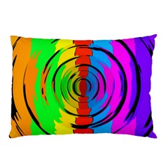 Pattern Colorful Glass Distortion Pillow Case (two Sides)