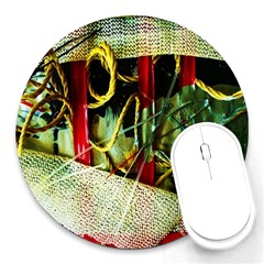 Hidden Strings Of Purity 13 Round Mousepads by bestdesignintheworld