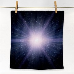 Real Photographs In Saturns Rings Face Towel