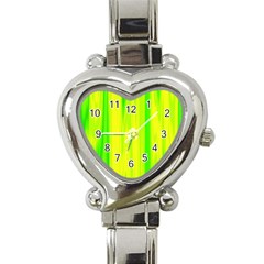 Shading Pattern Symphony Heart Italian Charm Watch by Sapixe