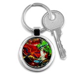 Coffee Land 1 Key Chains (Round)  Front