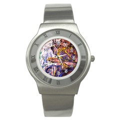 Dscf1627 - Old Harpist Stainless Steel Watch by bestdesignintheworld