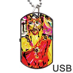 Dscf1584 - Alexander - The Great Dog Tag Usb Flash (one Side) by bestdesignintheworld