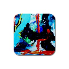 Roundway Ticket 8 Rubber Square Coaster (4 Pack)  by bestdesignintheworld