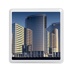 Skyscraper Skyscrapers Building Memory Card Reader (square)  by Sapixe