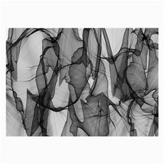 Abstract Black And White Background Large Glasses Cloth