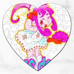 Oopsi Jigsaw Puzzle (heart) by psychodeliciashop