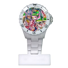 Budha Denied The Shine Of The World Plastic Nurses Watch by bestdesignintheworld