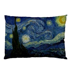 The Starry Night  Pillow Case by Valentinaart