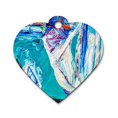 Marine On Balboa Island Dog Tag Heart (two Sides) by bestdesignintheworld