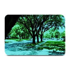 Hot Day In Dallas 5 Plate Mats by bestdesignintheworld