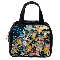 Abstract Art Berlin Classic Handbags (one Side) by Modern2018