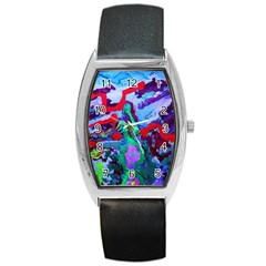 Desert Blooming 1/1 Barrel Style Metal Watch