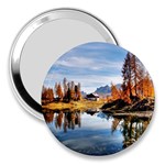 Dolomites Mountains Italy Alpine 3  Handbag Mirrors Front