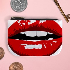 Sexy Mouth  Mini Coin Purses by StarvingArtisan