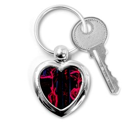 Calligraphy Key Chains (heart) 