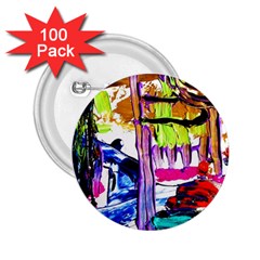 Walk With A Dog 1/1 2 25  Buttons (100 Pack)  by bestdesignintheworld