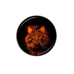 Cat Digiart Artistically Cute Hat Clip Ball Marker (4 Pack) by Simbadda