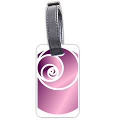 Rose  Luggage Tags (one Side)  by Jylart