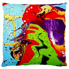 Untitled Island 5 Large Cushion Case (one Side) by bestdesignintheworld