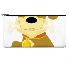 Dog Doggie Bone Dog Collar Cub Pencil Cases by Nexatart