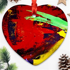 Balboa   Island On A Sand 19 Ornament (heart)