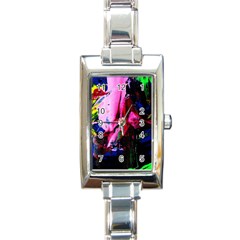 Global Warming 6 Rectangle Italian Charm Watch by bestdesignintheworld