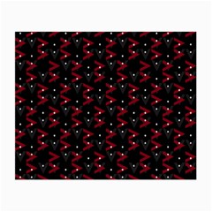 Intricate Polygons Pattern Small Glasses Cloth by dflcprints