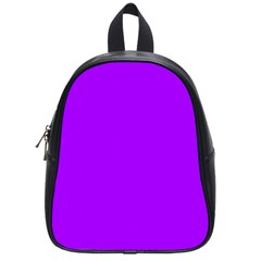 Light Purple Dots Pattern School Bag (small)