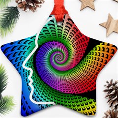 Head Spiral Self Confidence Ornament (star) by Sapixe