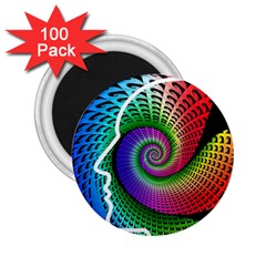 Head Spiral Self Confidence 2 25  Magnets (100 Pack)  by Sapixe