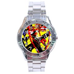 Cry About My Haircut 8 Stainless Steel Analogue Watch by bestdesignintheworld