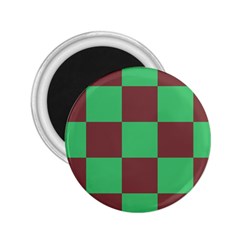 Background Checkers Squares Tile 2 25  Magnets