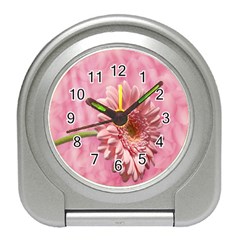 Background Texture Flower Petals Travel Alarm Clocks by Sapixe